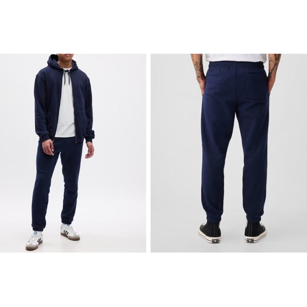 New NWT Gap Fleece Navy Blue Jogger Sweatpants Size XXXL
